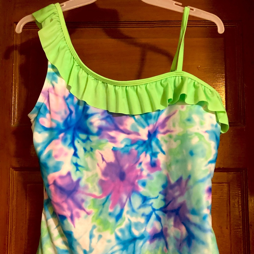 Girls Justice Swim Top
